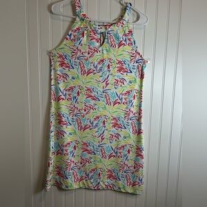 Lulus B Tropical Print Midi Dress women size XS vacations cruise.